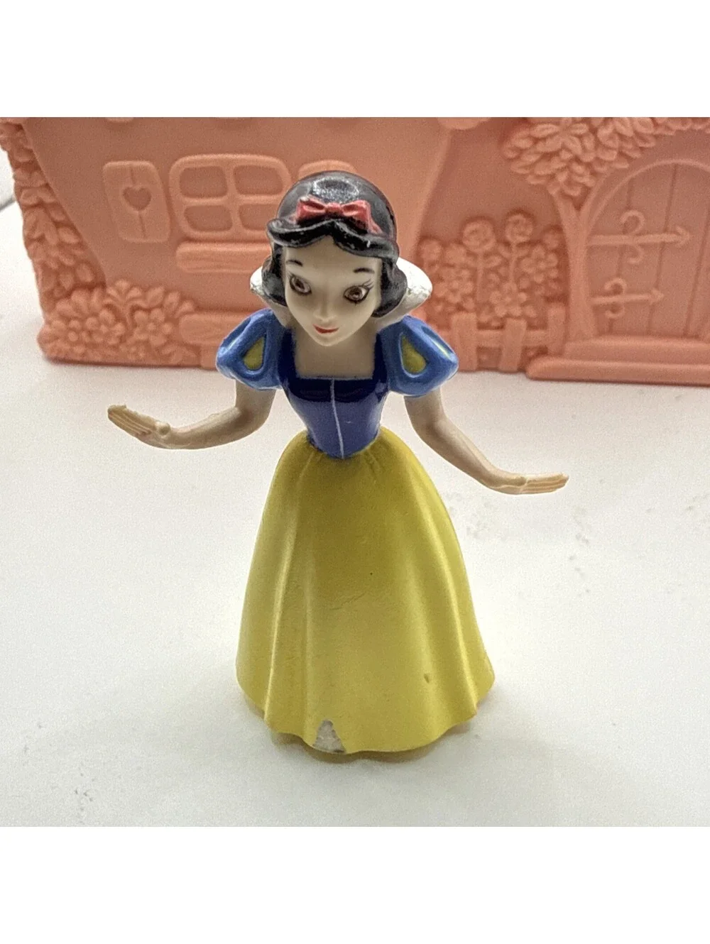 Vintage 1993 Mattel Disney Snow White Once Upon a Time Playset 4Figures